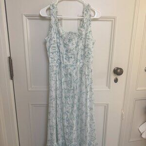 DOEN maxi dress floral